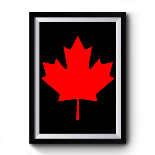 Funny Canada Eh Canada Maple Leaf Premium Poster