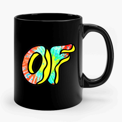 Odd Future Funy Parody Donut Tie Dye Breast Logo Ceramic Mug