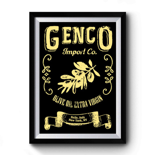Genco Import Olive Oil Company The Godfather Premium Poster