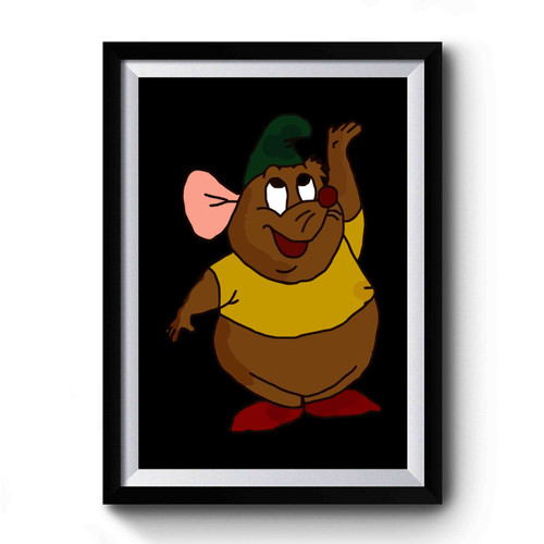 Gus Gus Mouse Cinderella Premium Poster
