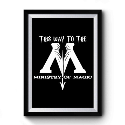 Harry Potter Ministry Of Magic Logo Premium Poster