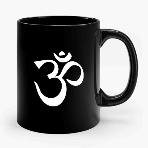 Ohm Om Symbol Mandala Ceramic Mug