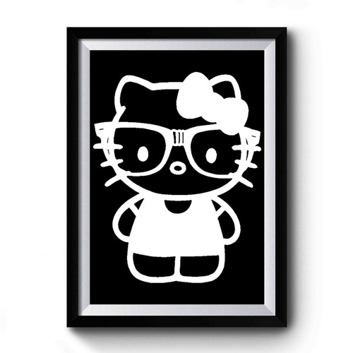 Hello Kitty Nerd Premium Poster