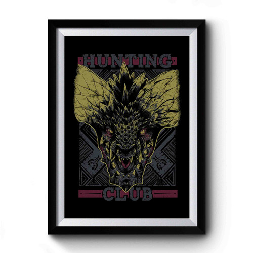 Hunting Club Nergigante Premium Poster