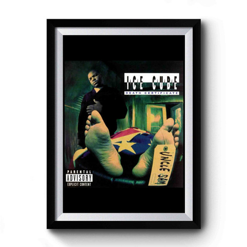 Ice Cube Death Certificate Premium Poster