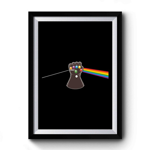 Infinity War Pink Floyd Style Premium Poster