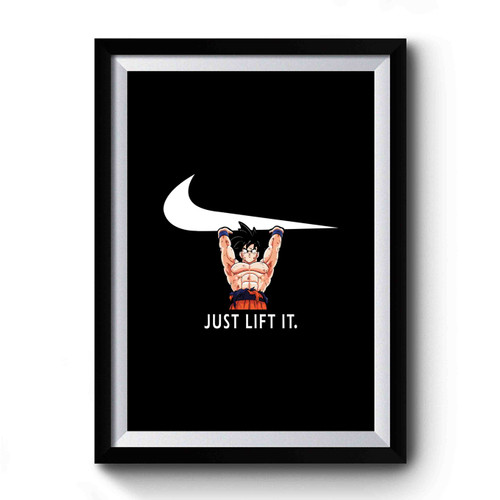 Just Lift It Dragon Ball Premium Poster