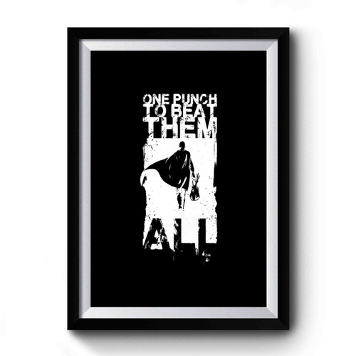 Just One Punch Premium Poster