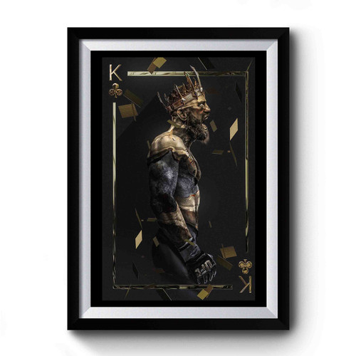 King Conor Mcgregor Premium Poster