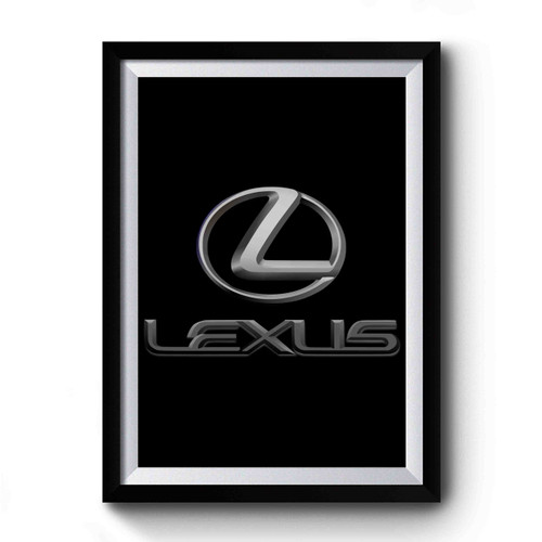 Lexus Logo Auto Moto Premium Poster