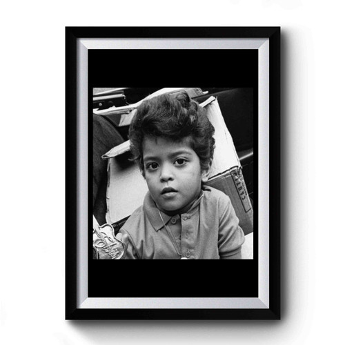 Little Bruno Mars Premium Poster