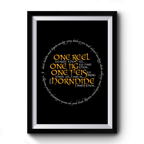 Lord Of The Rings One Reel To Rule Premium Poster