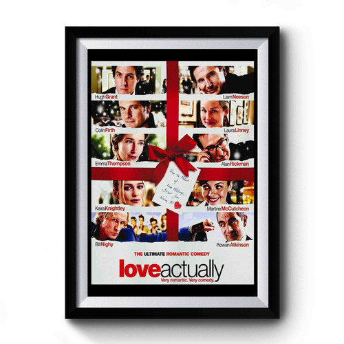 Love Actually Romantic Comedy Movie Premium Poster