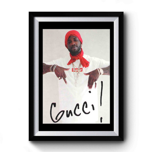 Mane Singer Pose Premium Poster