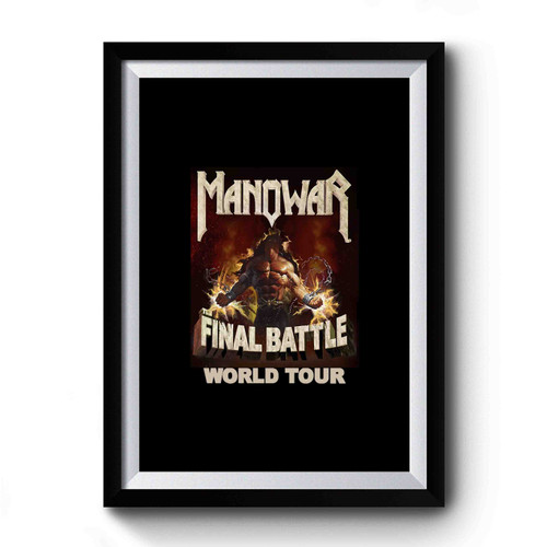 Manowar The Final Battle Premium Poster