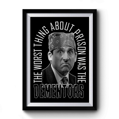 Michael Scott Fun The Office Prison Mike Premium Poster