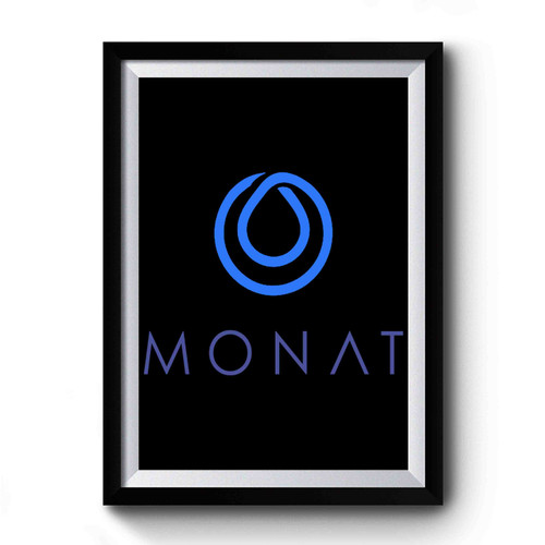 Monat Hair Logo Premium Poster