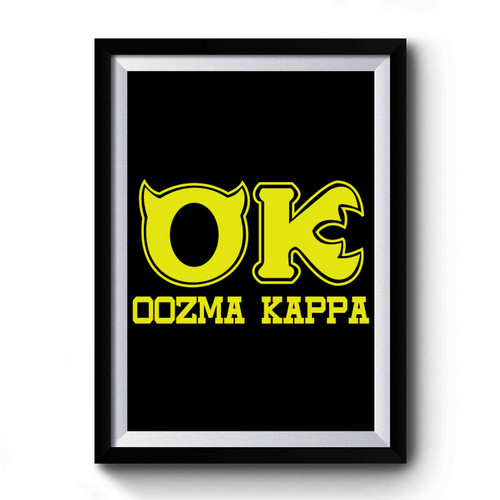 Monsters University Oozma Kappa Premium Poster