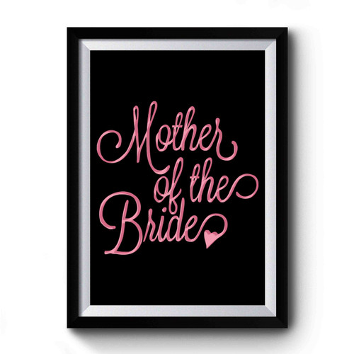 Mother Of The Bride Clipart Premium Poster