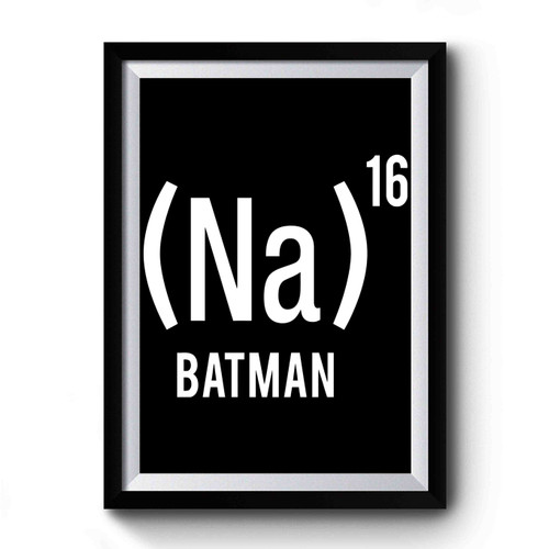 Na(16) Cool Retro Batman Premium Poster