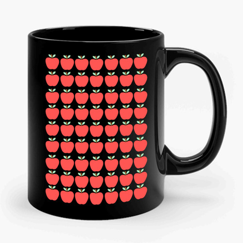 Apple Pattern Fruit Ceramic Mug