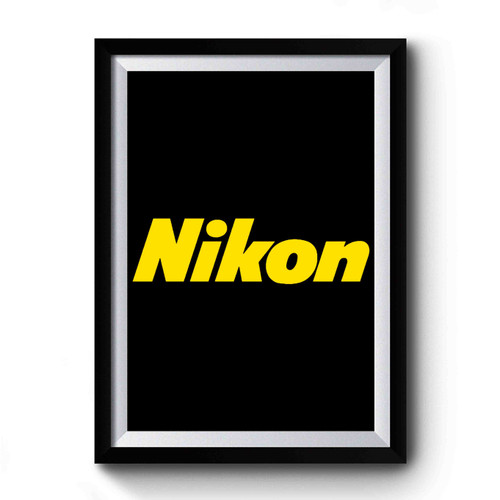 Nikon Camera Logo Premium Poster