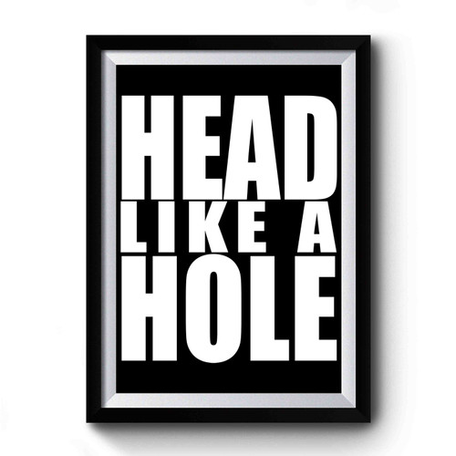 Nin Sin Head Like A Hole Premium Poster