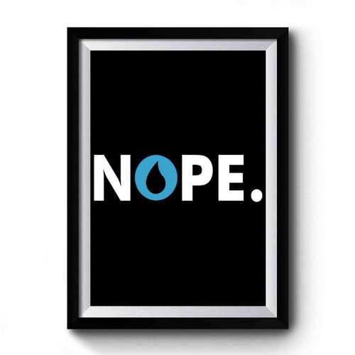 Nope Control Blue Player Mtg Premium Poster