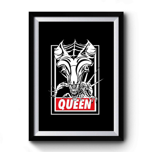 Obey Alien Alien Queen Xenomorph Horror Movies Premium Poster