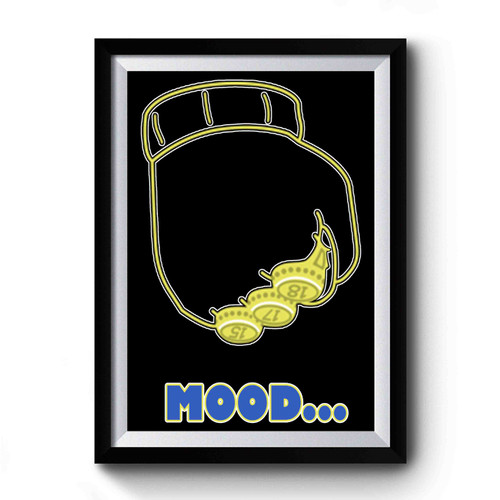 Official Mood Draymond Green Championship Golden State Parade Arthur Fist Funny Premium Poster