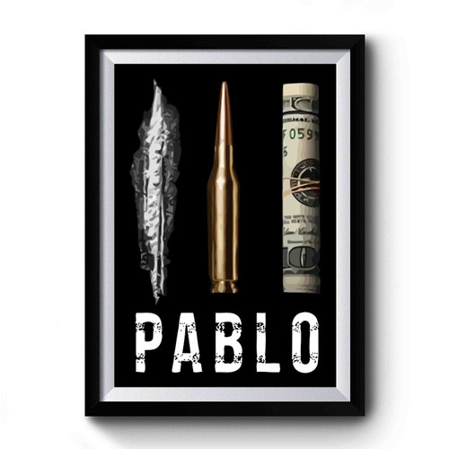 Pablo Escobar Dollar Cocaine Bullet Premium Poster