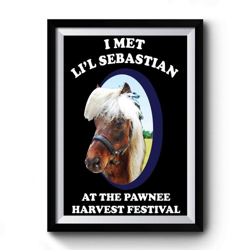 Parks And Recreation Li'l Sebastian 1 Premium Poster