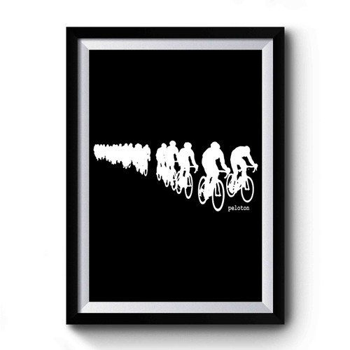 Peloton Road Cycling Tour De France Premium Poster