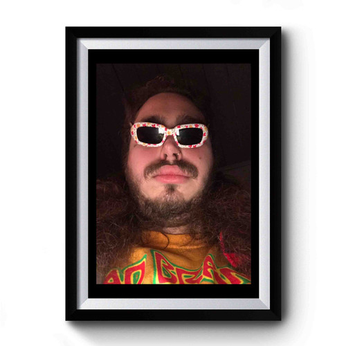 Post Malone Sunglasses Premium Poster