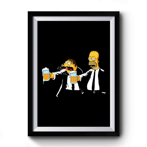 Pulp Fiction Sipson Beer Premium Poster