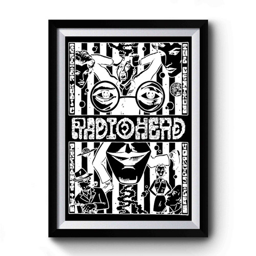 Radiohead Concert At The Centrum Poster Premium Poster