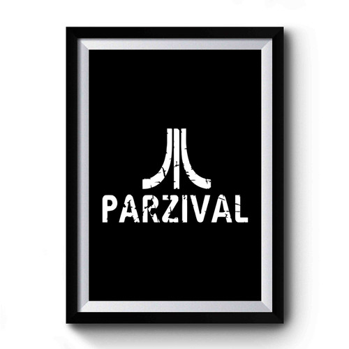 Ready Player One Parzival Atari Parody Distressed Premium Poster