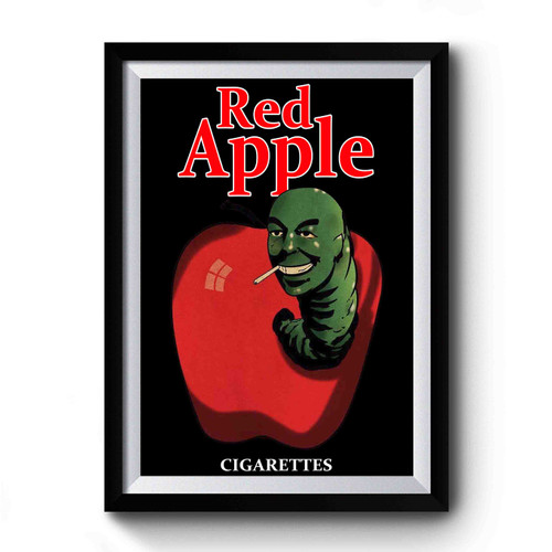 Red Apple Cigarettes Vintage Retro Tarantino Pulp Fiction Cult Movie Kill Bill Premium Poster
