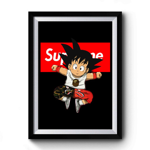 Red Box Goku Premium Poster