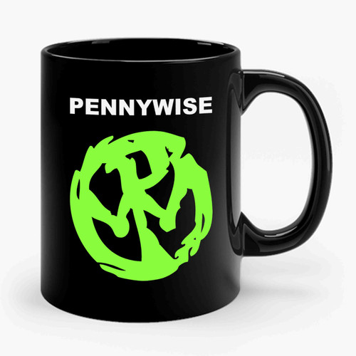 Pennywise Punk Rock Band Logo Ceramic Mug