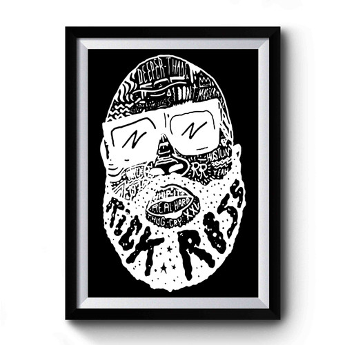 Rick Ross American Rapper Premium Poster