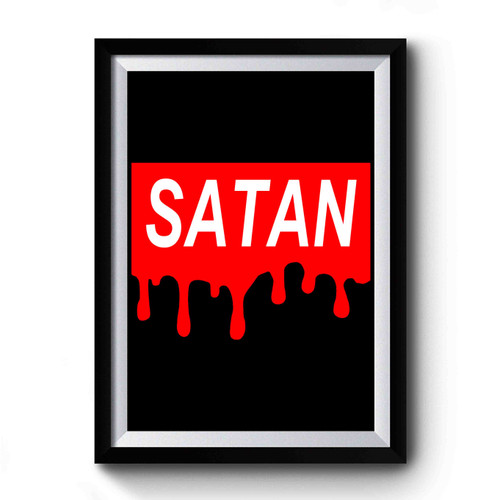 Satan Devil Grunge Goth Kawaii Hipster Premium Poster