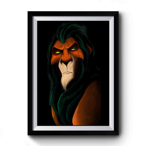 Scar Lion King Premium Poster