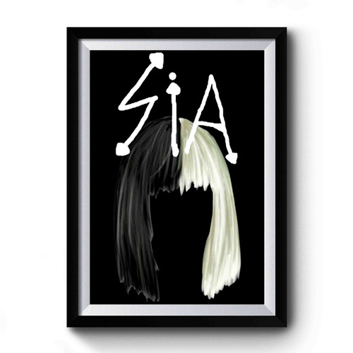 Sia Concert Wig New Classic Premium Poster