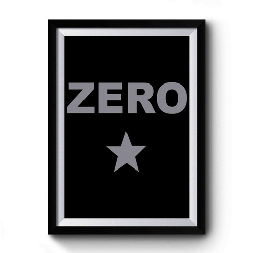 Smashing Pumpkins Inspired Zero Premium Poster