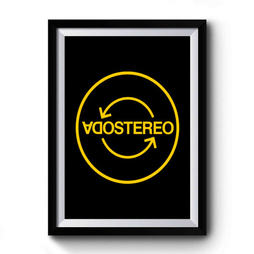 Soda Stereo Tour Premium Poster