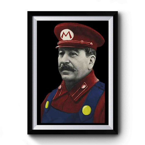 Stalin Mario Bros Premium Poster