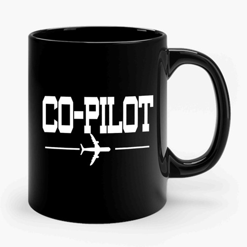 Pilot And Co- Pilot Matching Father Son 2 Ceramic Mug