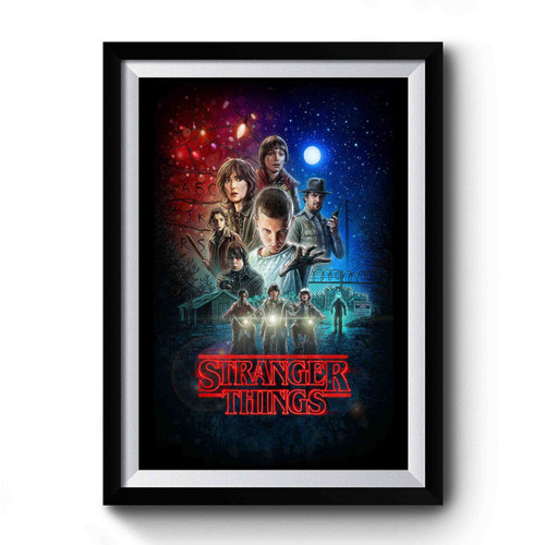 Stranger Things Movie Poster Netflix Premium Poster