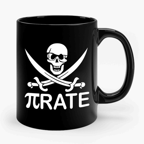 Pirate Pi Rate Funny Math Pi Ceramic Mug